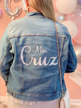 Load image into Gallery viewer, Bride Denim Jacket