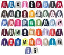 Load image into Gallery viewer, Personalized Bridesmaid Sweatshirt
