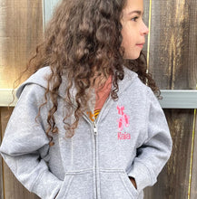 Load image into Gallery viewer, Ballet Zip Up Hoodie
