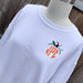 Load image into Gallery viewer, Fall Halloween Monogram Pumpkin Sweatshirt