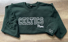 Load image into Gallery viewer, 3D Celtics Crew Neck Pullover Sweatshirt