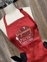 Load image into Gallery viewer, christmas aprons for women