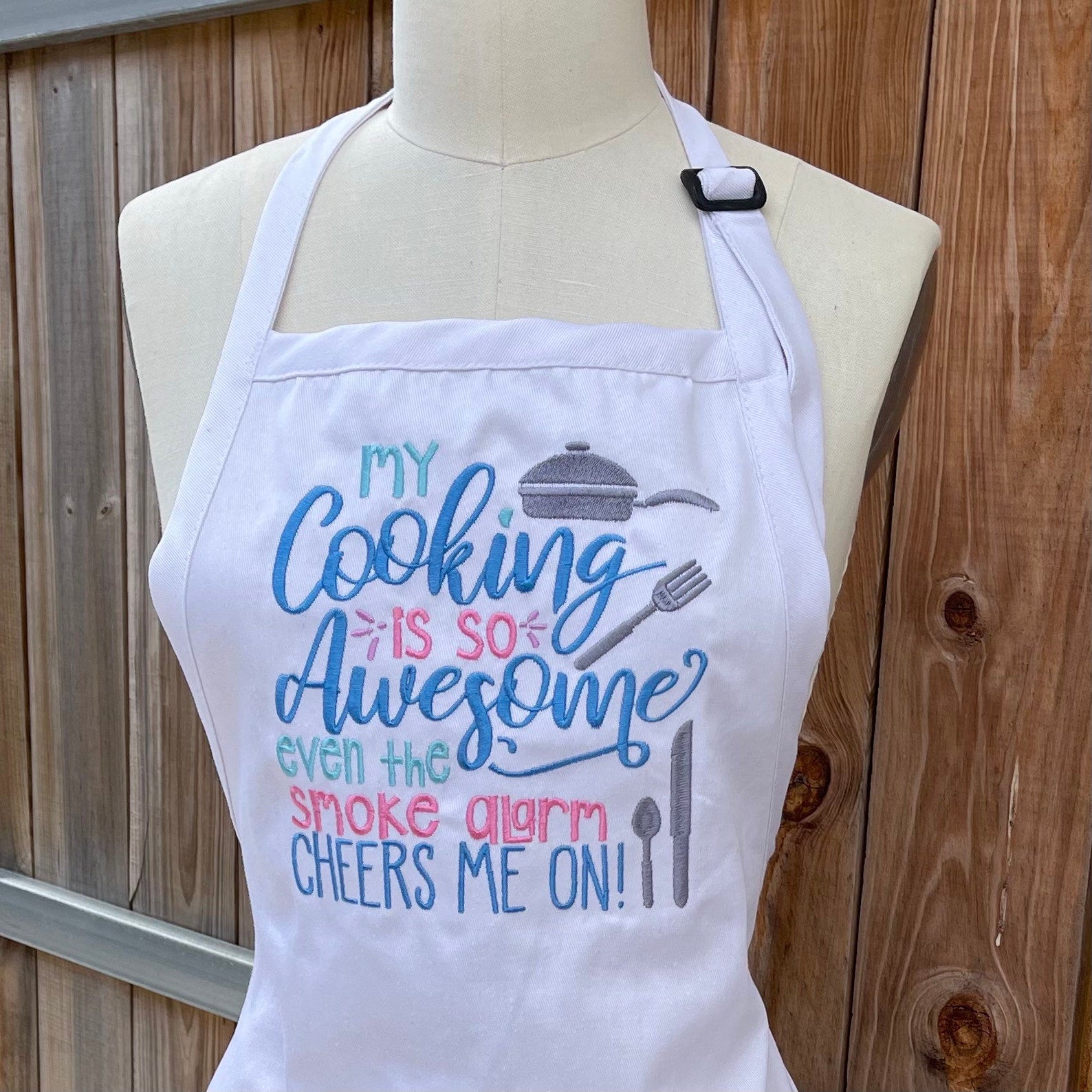 Funny Kitchen Apron for Women Cooking Apron With Pockets Party