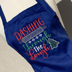 Embroidered Christmas Aprons - Christmas Apron Gifts